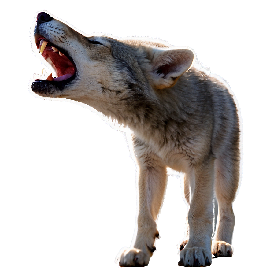 Wolf Cub First Howl Png Dgu5 PNG