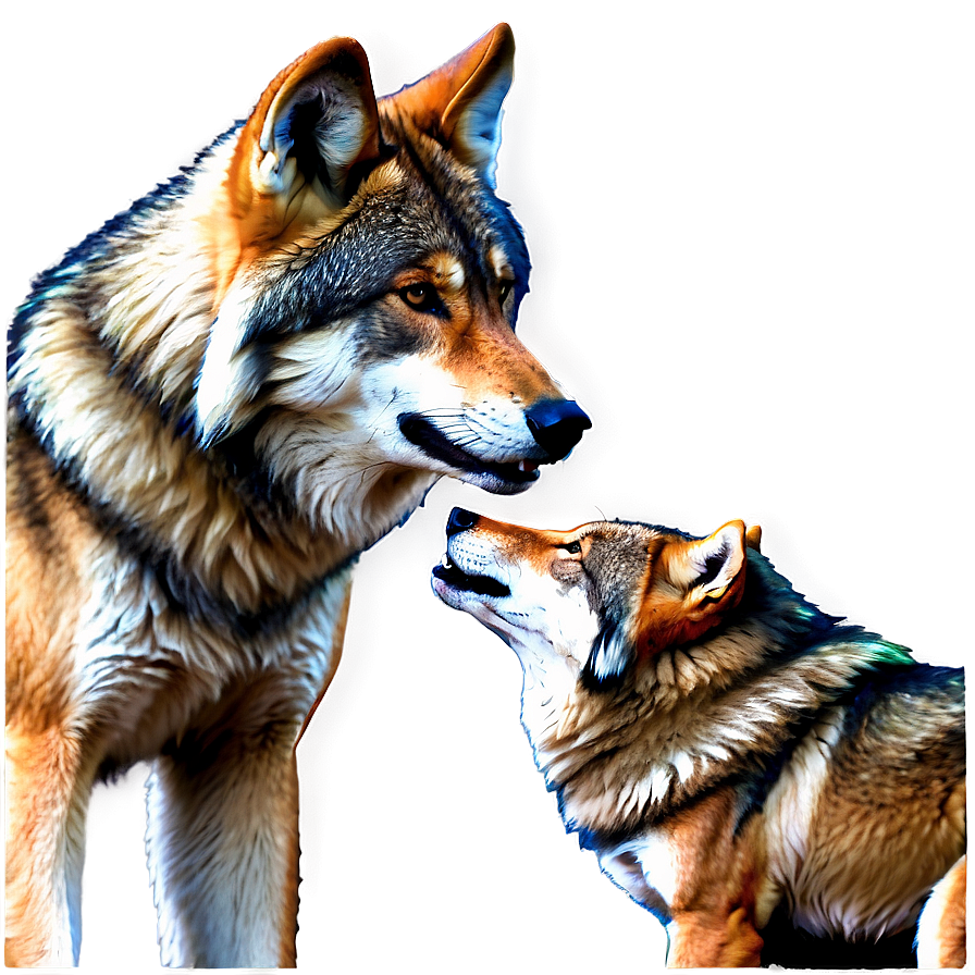 Wolf Family Love Png 13 PNG
