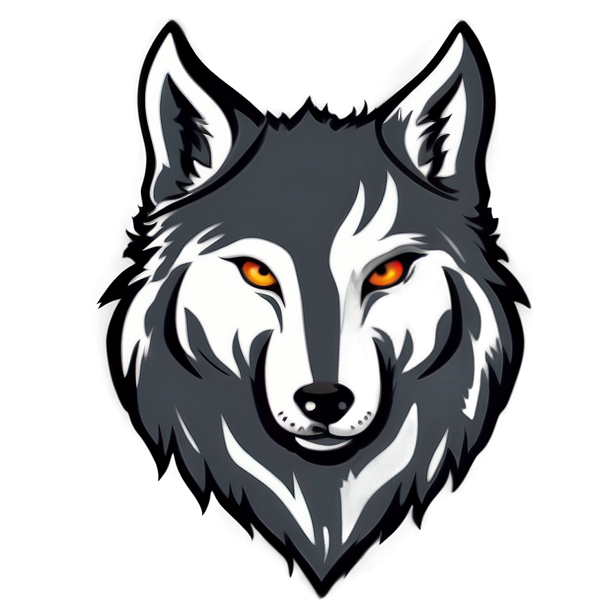 Wolf Head Logo Design Png 05032024 PNG