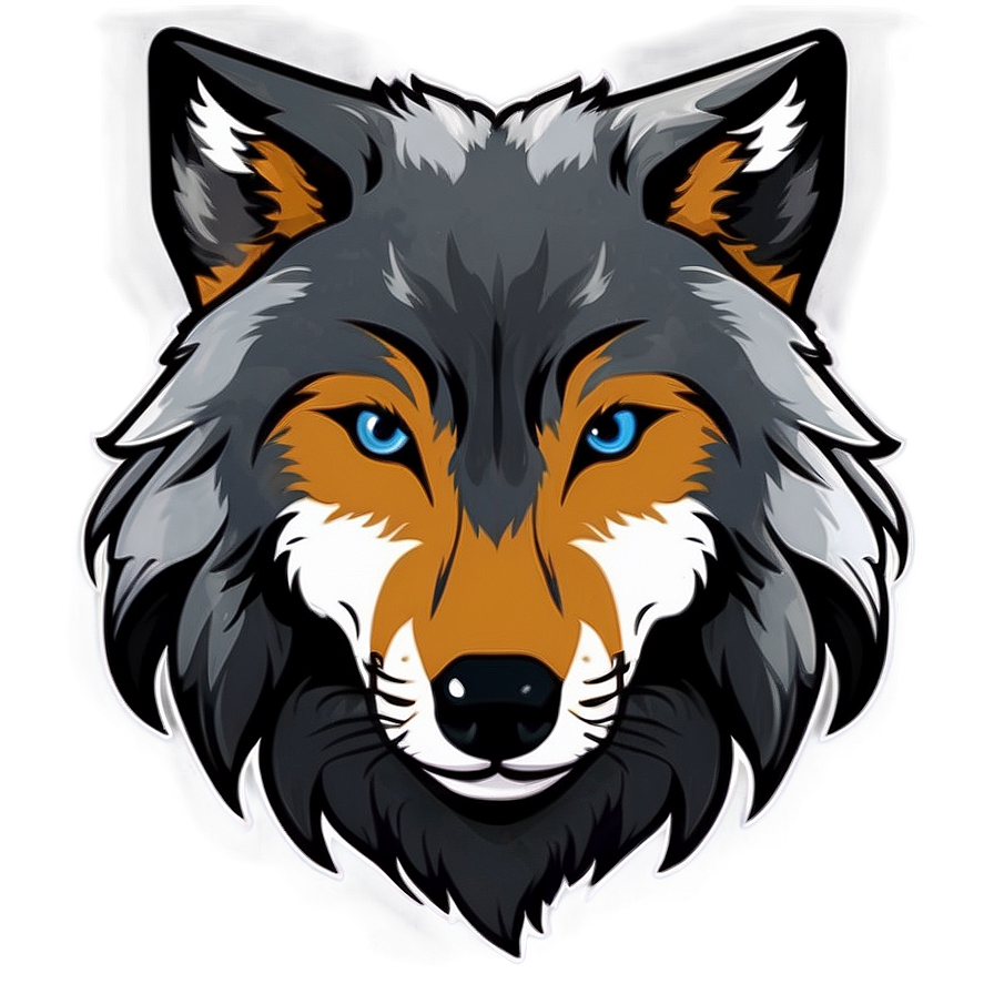 Wolf Head Logo Design Png 79 PNG