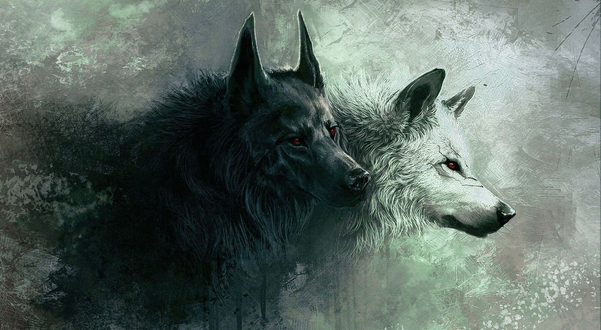 Wolf Minimalist 1920 X 1054 Wallpaper Wallpaper