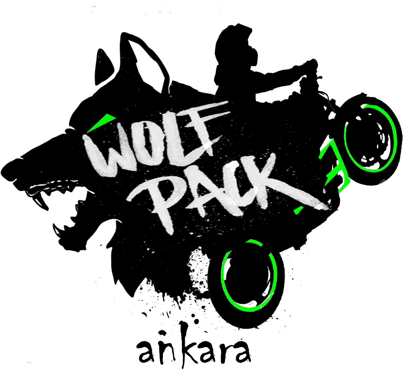 Wolf Motorcycle Logo Ankara PNG