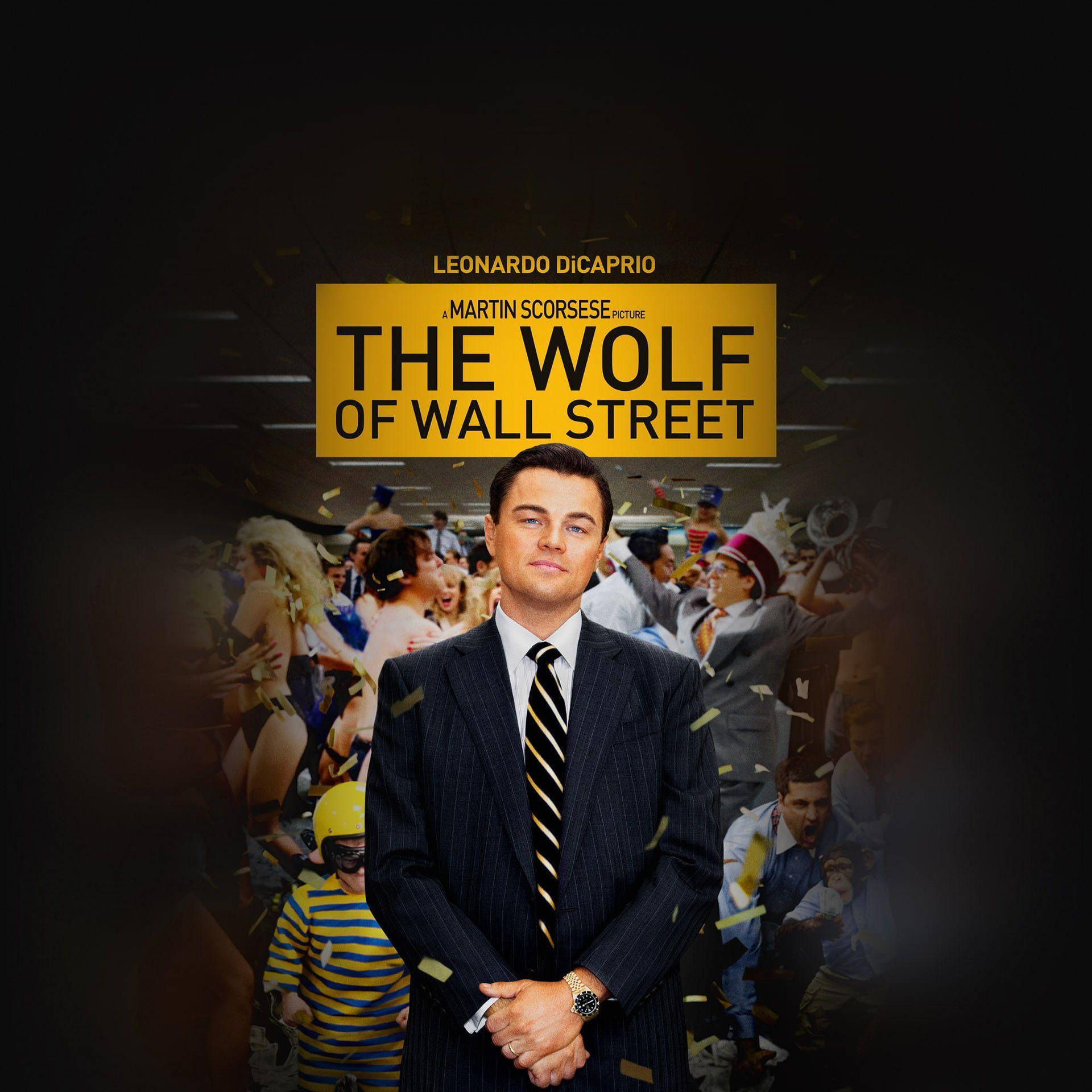 Wolf Of Wall Street Movie Cover