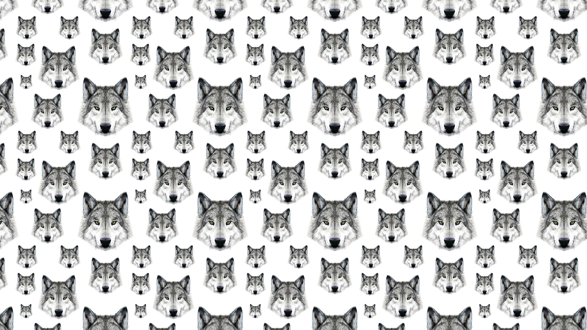 Majestic Wolf Pattern Wallpaper Wallpaper