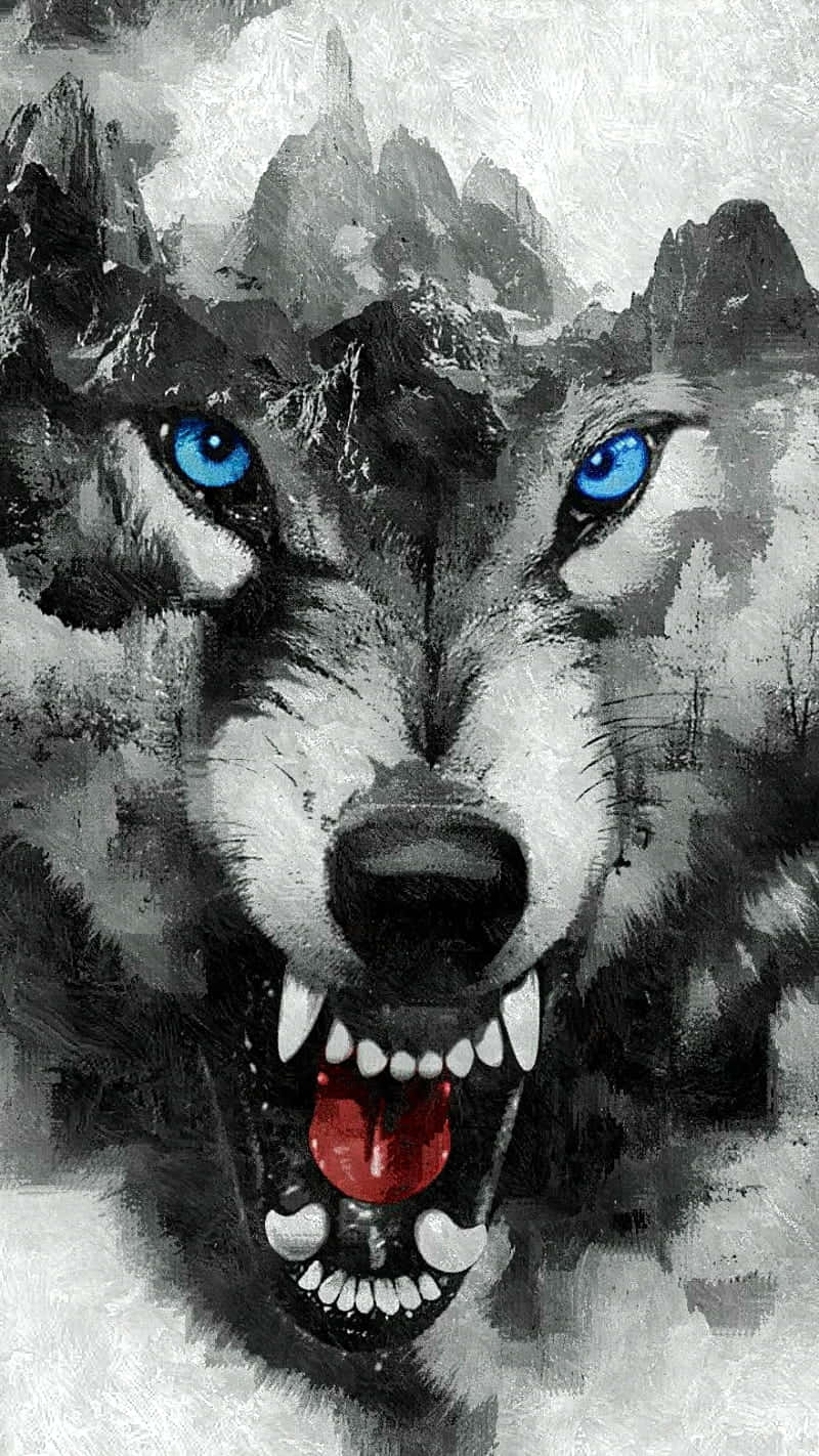 Unveiling the latest Wolf Phone with all the bells and whistles. Wallpaper