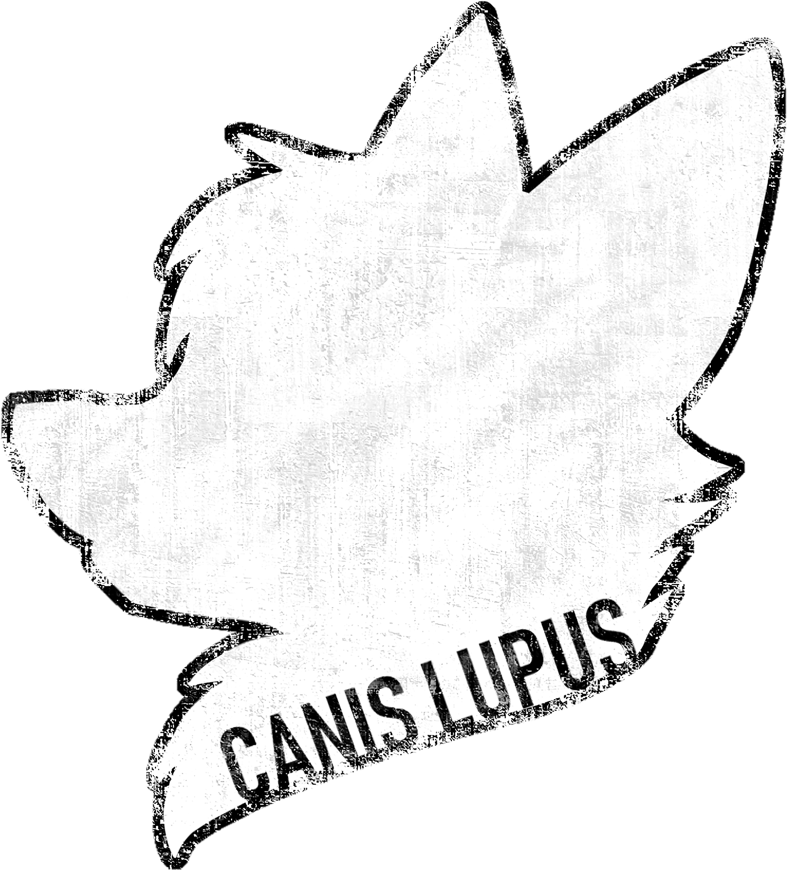 Wolf Profile Silhouette Canis Lupus PNG
