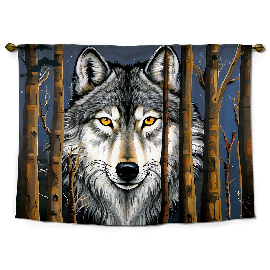 Wolf Tapestry Png 45 PNG