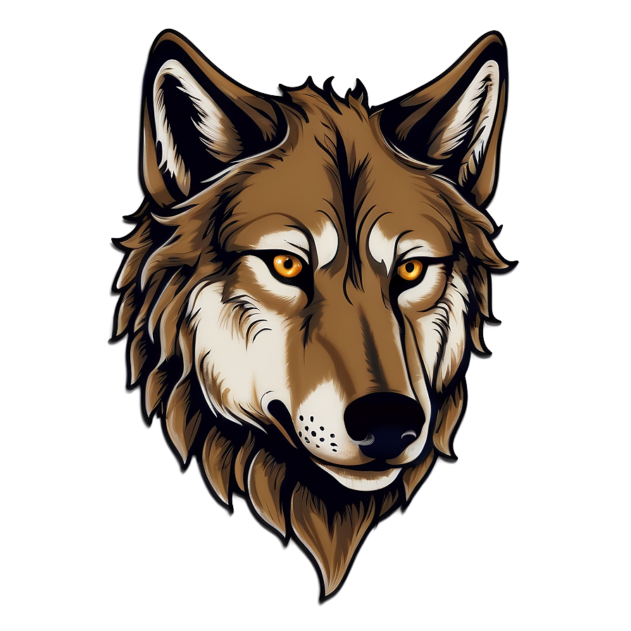 Download Wolf Tattoo Outline Png 47 | Wallpapers.com