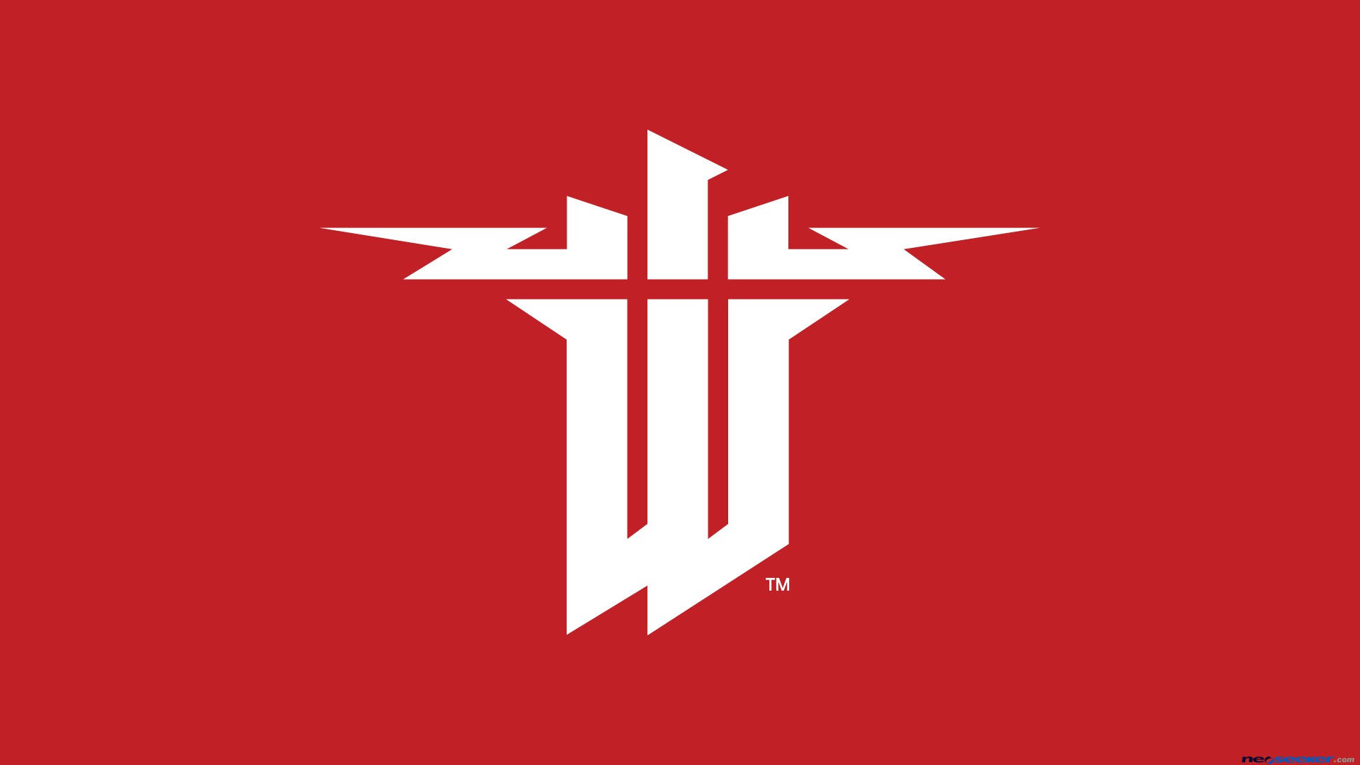 Wolfenstein Stiliseret Logo Wallpaper