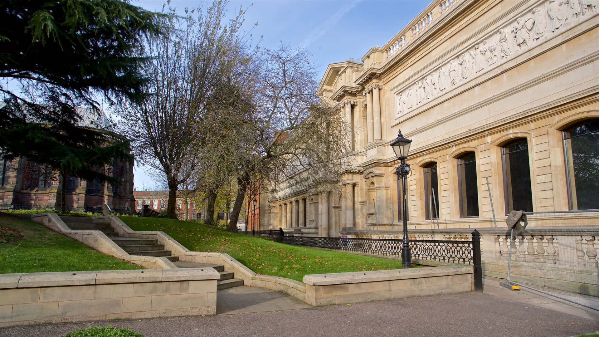 Extérieur De La Galerie D'art De Wolverhampton Fond d'écran