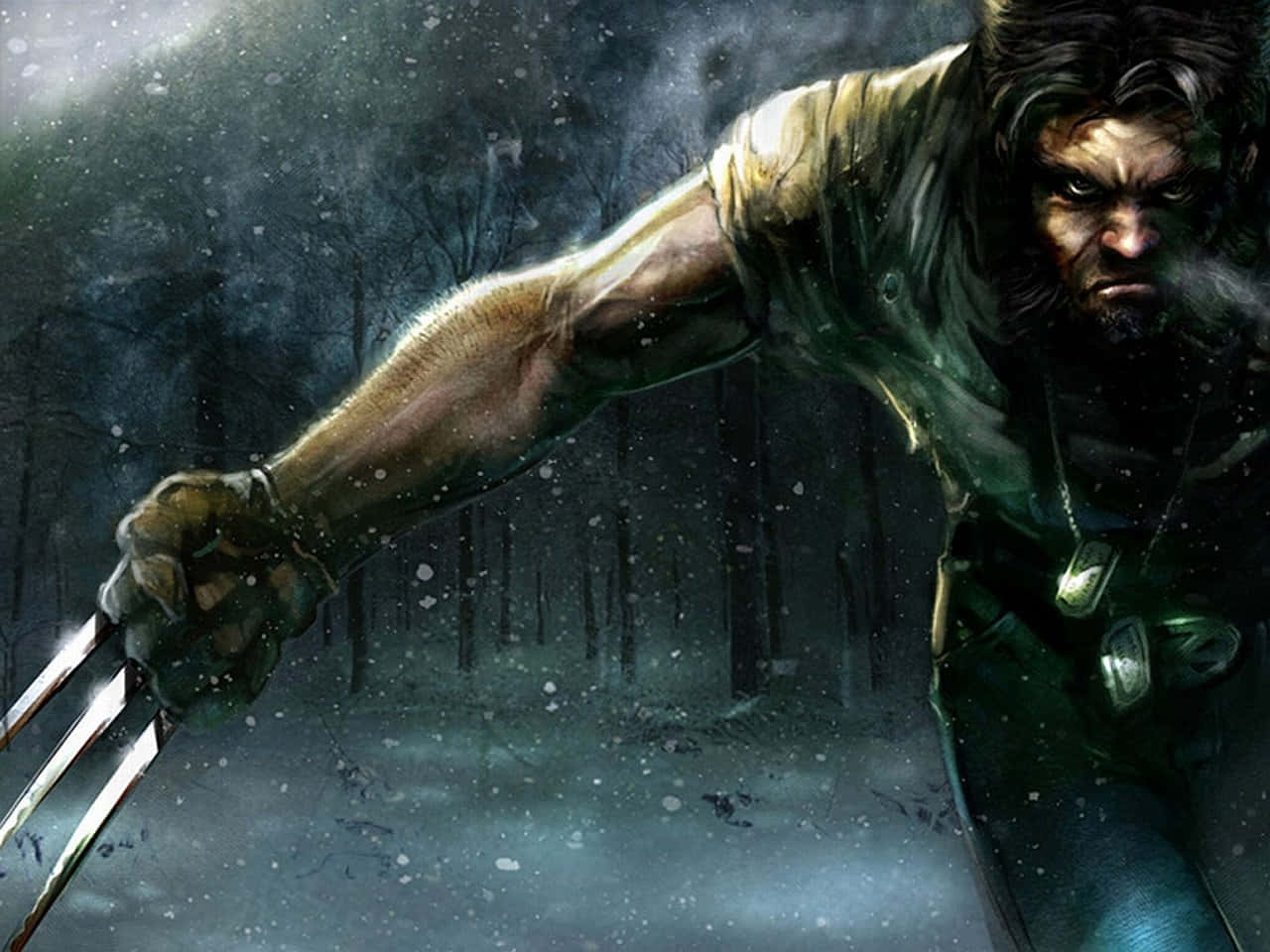 Wolverine, a Powerful Mutant Superhero