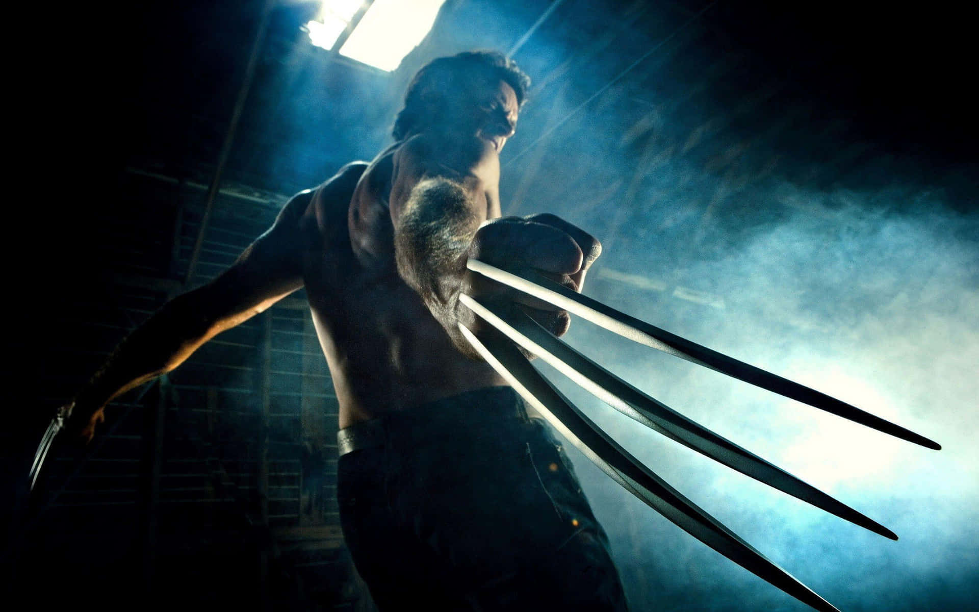 Wolverinestößt Seine Klauen In Die Gerechtigkeit