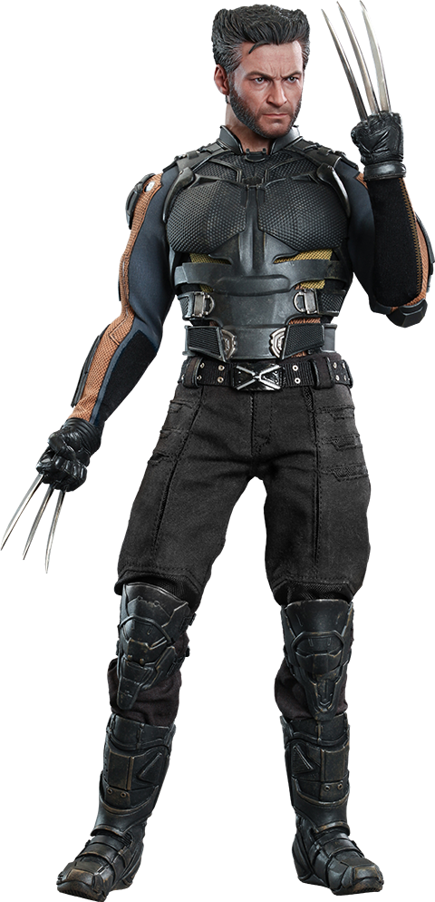 Wolverine Action Figure Pose PNG