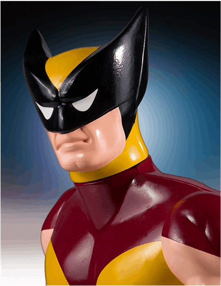 Wolverine Figure Close Up PNG