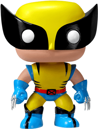 Wolverine Funko Pop Figure PNG
