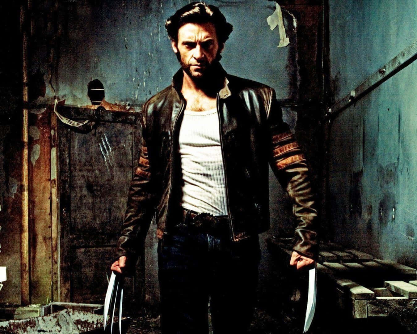 Intense Marvel Wolverine Portrait Wallpaper