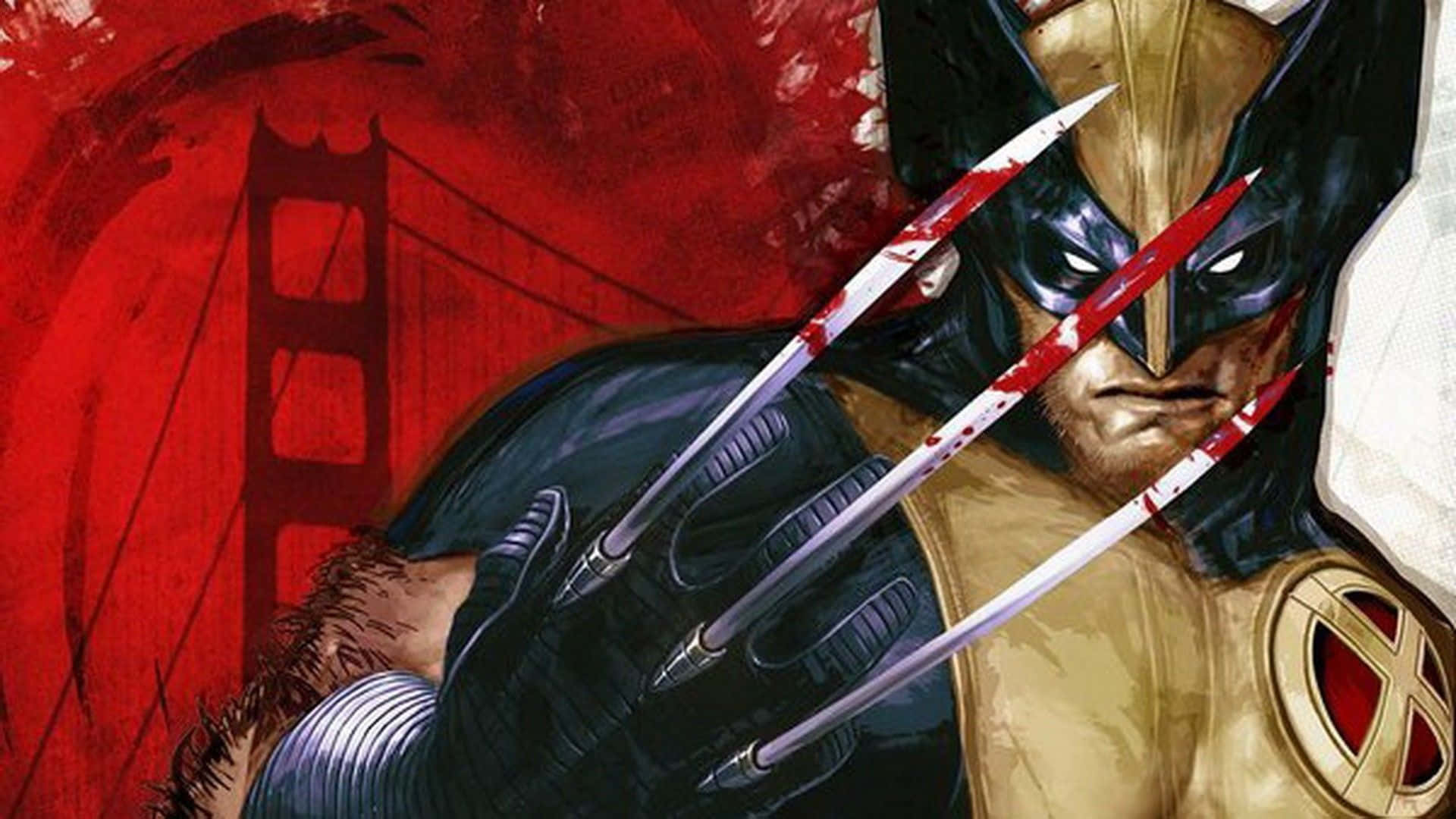 Xmen-karaktären Wolverine Scratch Hd. Wallpaper