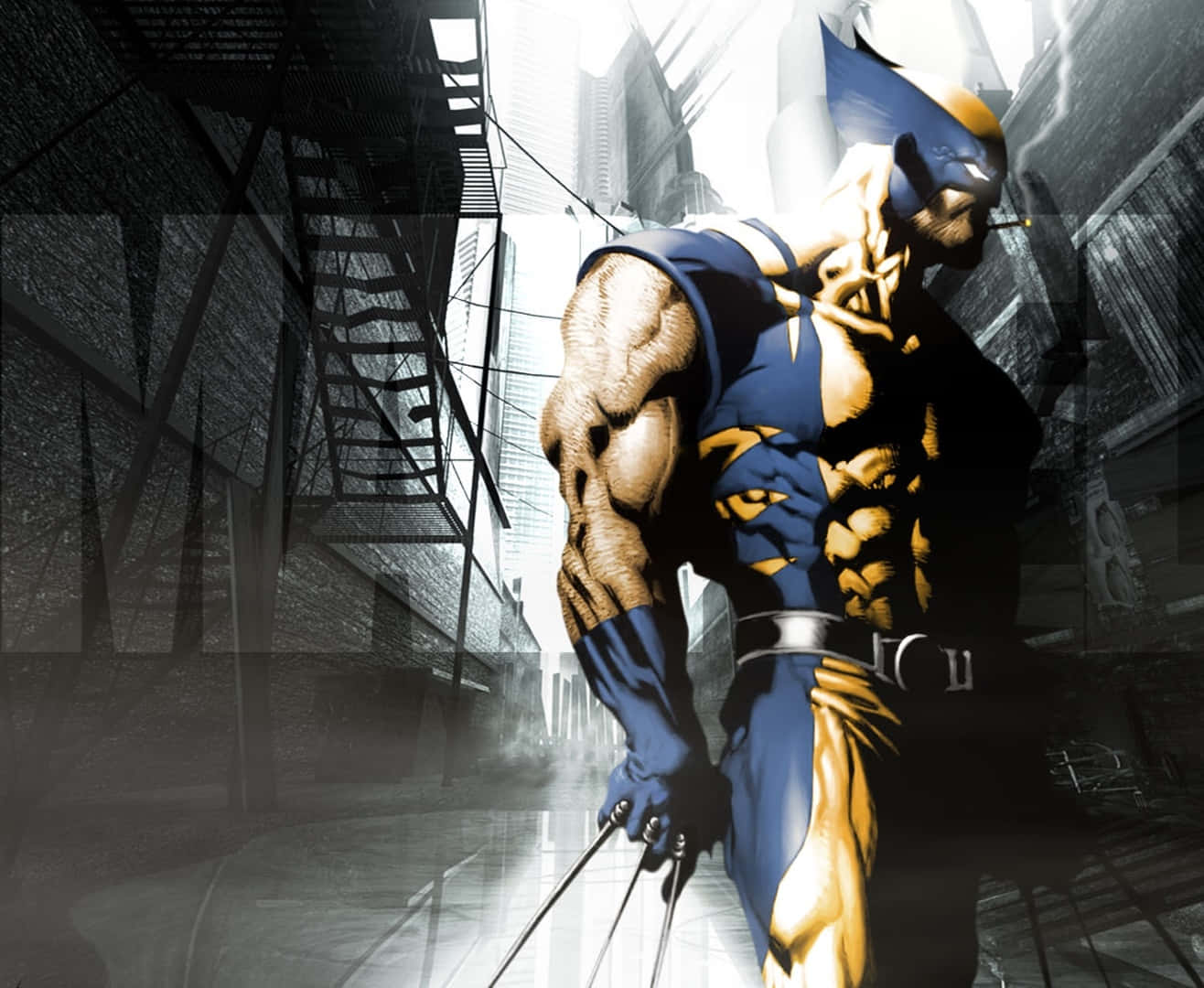 ¡prepáratepara Entrar En El Retorcido Mundo De Wolverine! Fondo de pantalla
