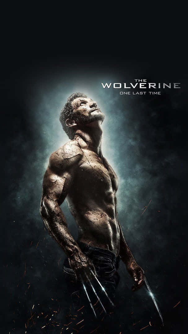 Det Wolverine One Last Time HD tapet fanger Logan i al sin herlighed. Wallpaper