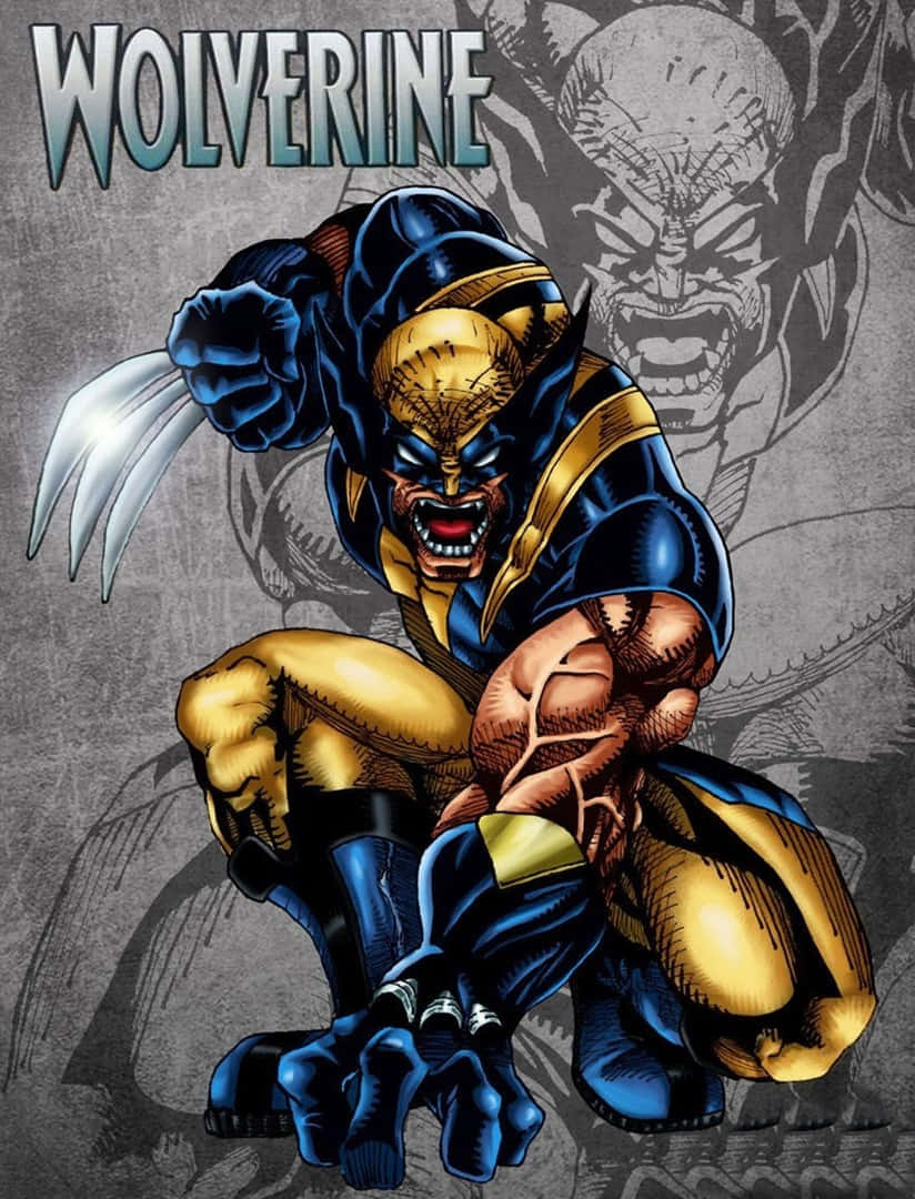 Marvelcomics Wolverine In Alta Definizione. Sfondo