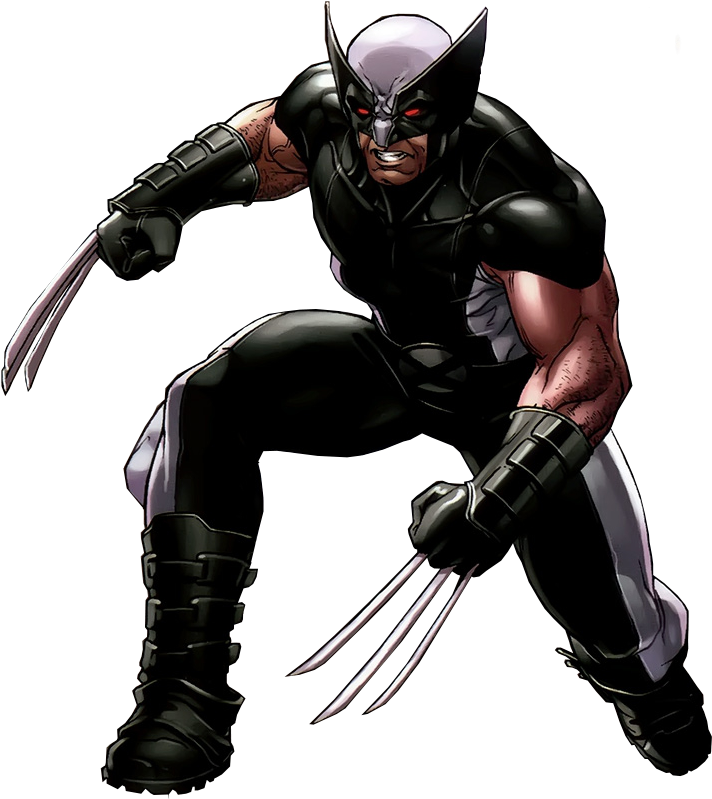 Wolverine Readyfor Action PNG