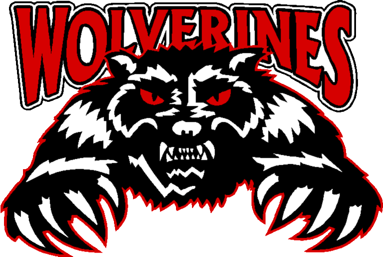 Wolverines Team Mascot Graphic PNG