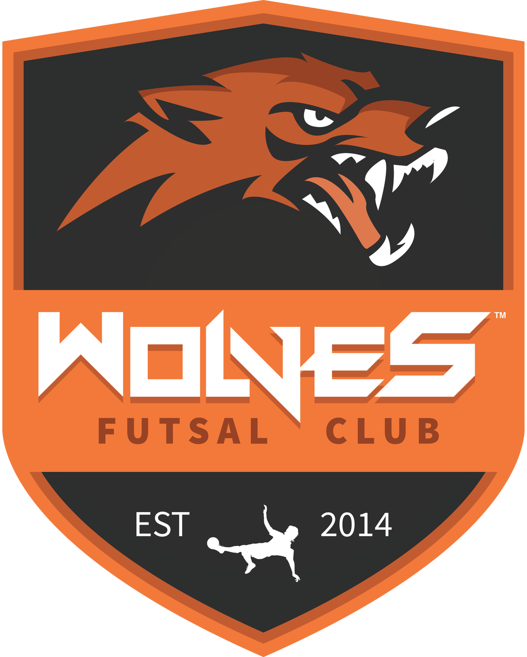 Wolves Futsal Club Emblem2014 PNG