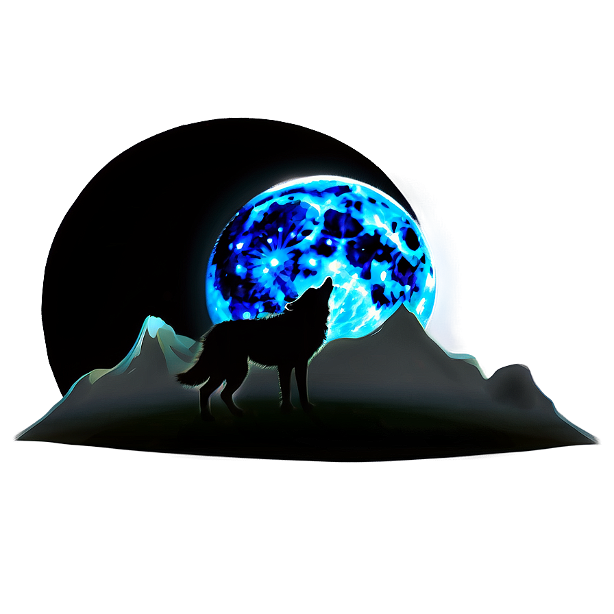 Wolves Howling At Moon Png 06242024 PNG
