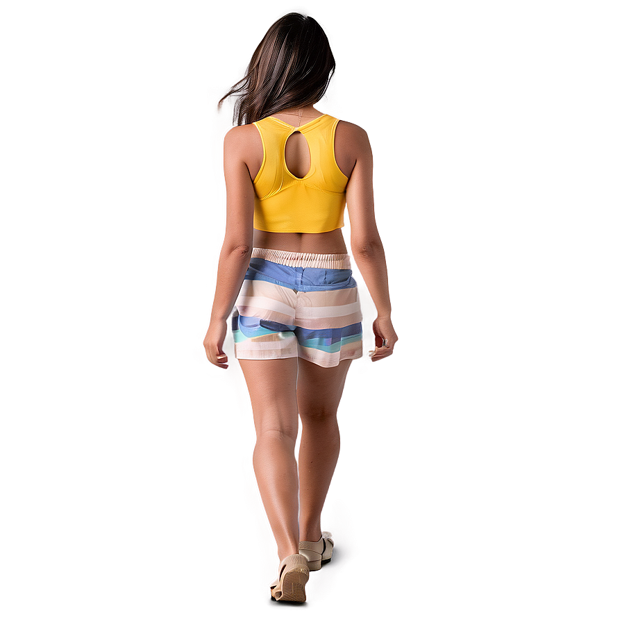 Woman Walking Alone Png Ill PNG