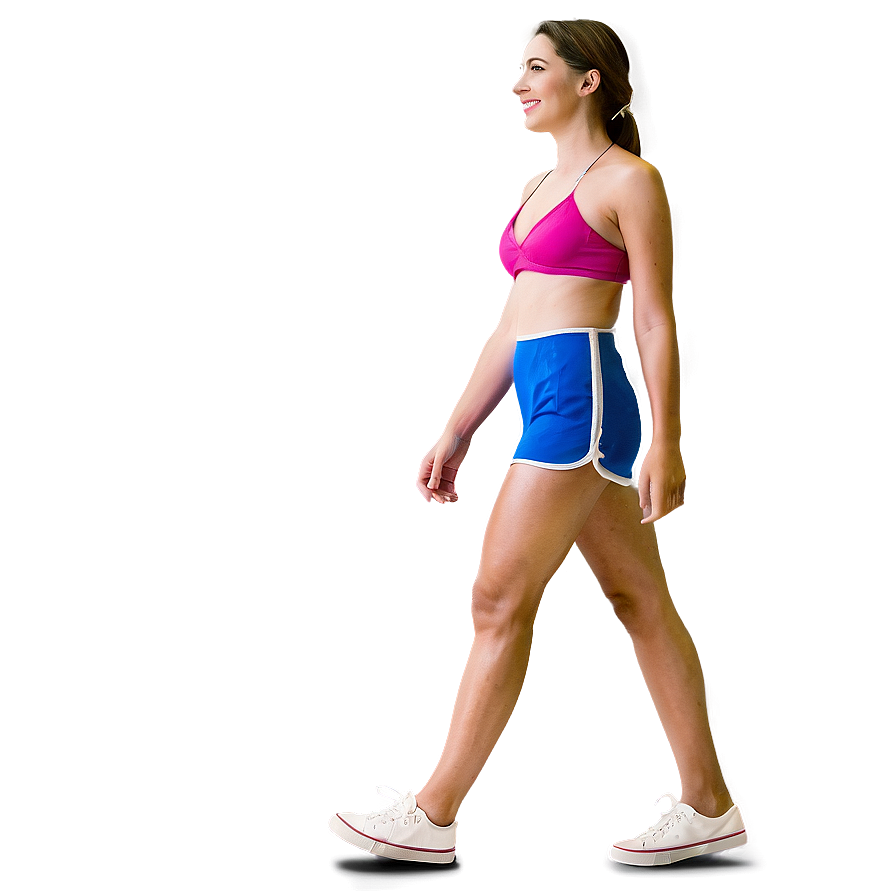 Woman Walking B PNG