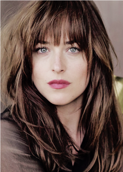 Womanwith Fringe Hairstyle PNG