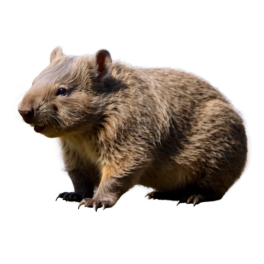 Download Wombat In The Sunshine Png 79 | Wallpapers.com