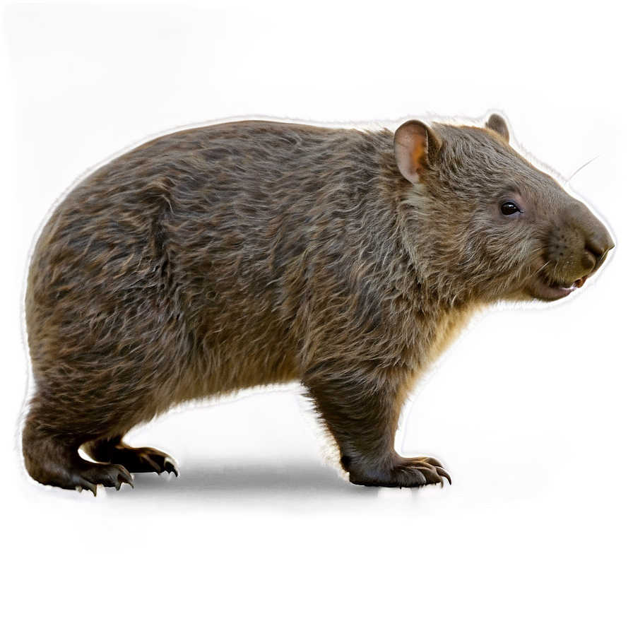 Download Wombat In The Wild Png 06252024 | Wallpapers.com