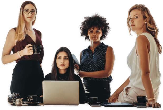 Women Entrepreneurs Teamwork PNG