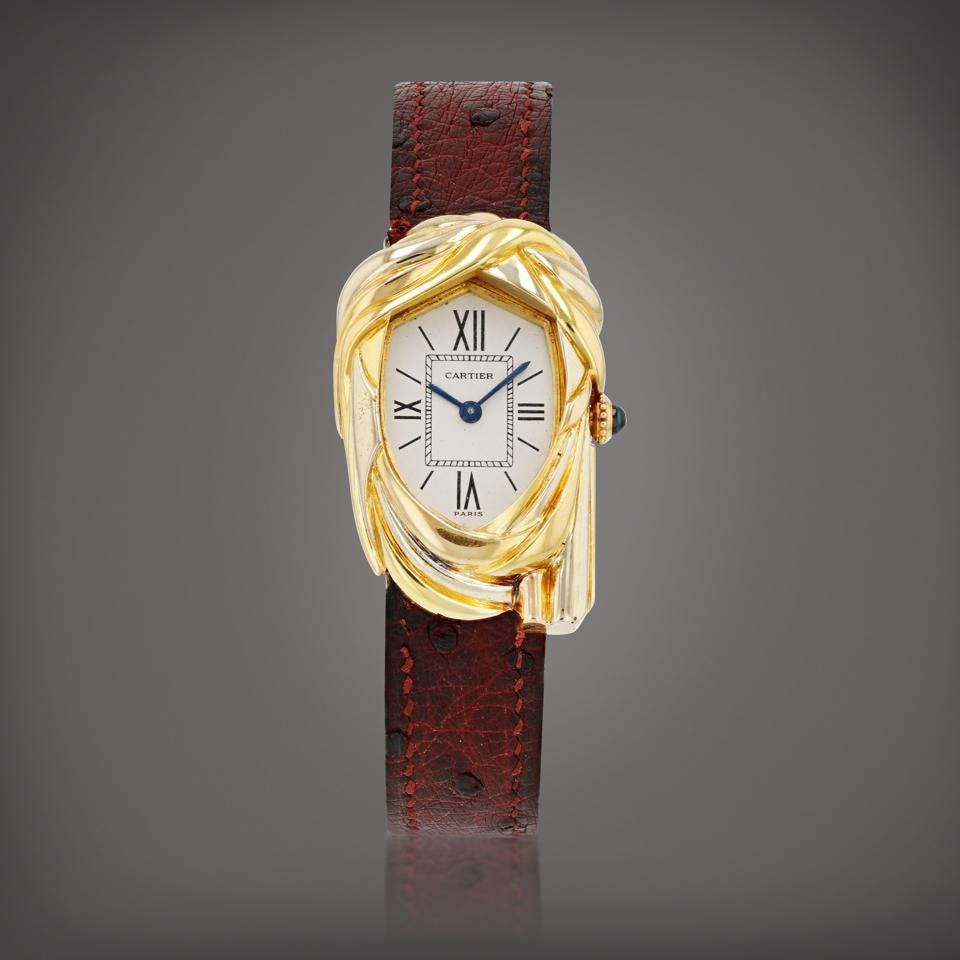 Women's Manual Cartier Watch Wallpaper