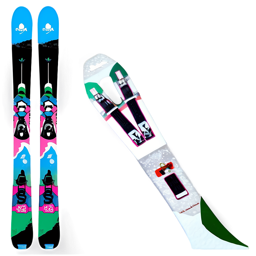 Women's Skis Png 06132024 PNG