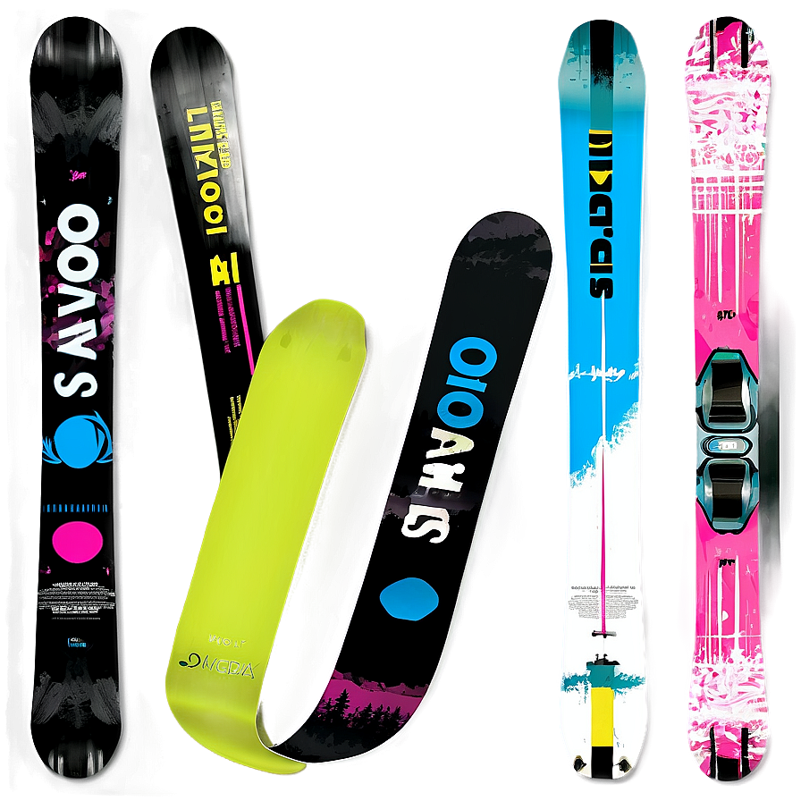 Women's Skis Png Plt PNG