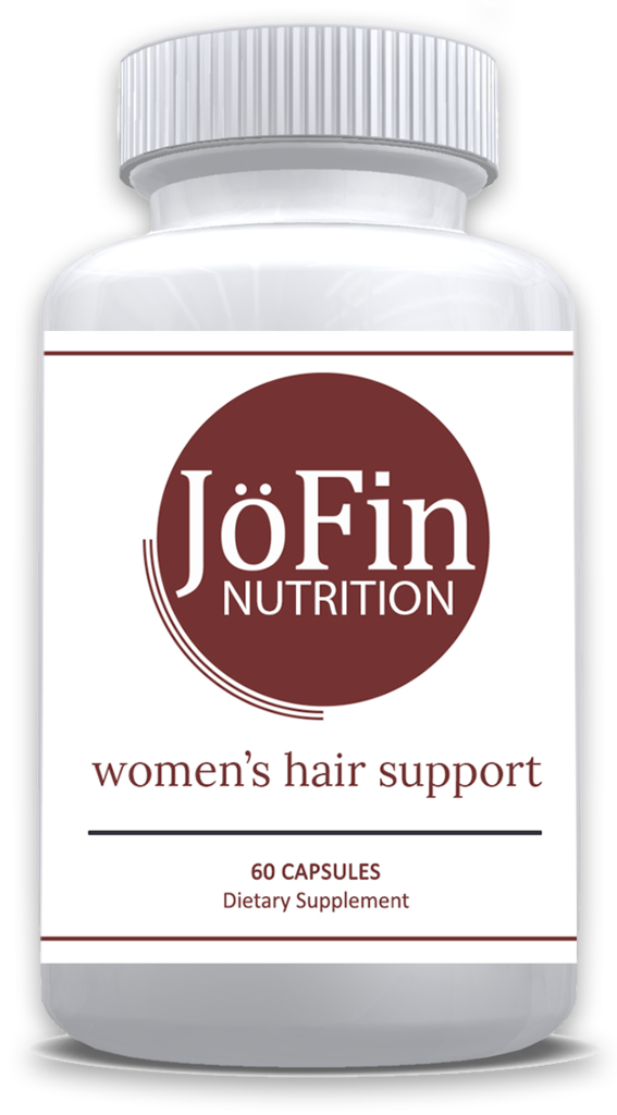 Womens Hair Support Supplement Bottle PNG