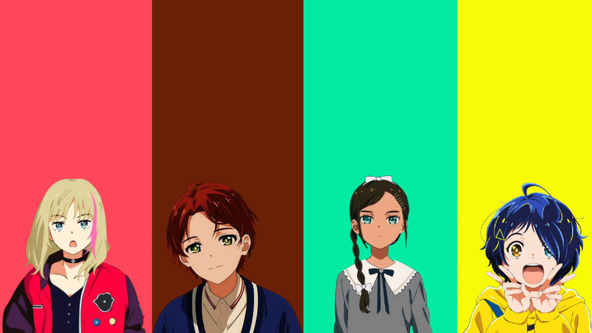 Wonder Egg Priority Main Characters Background