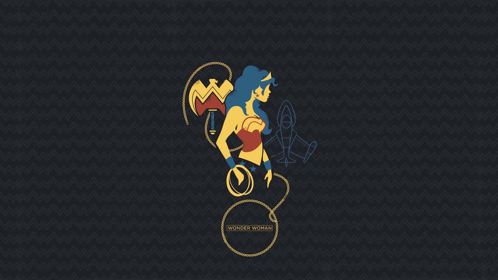 Wonderwoman Bakgrund I 1600 X 900-upplösning