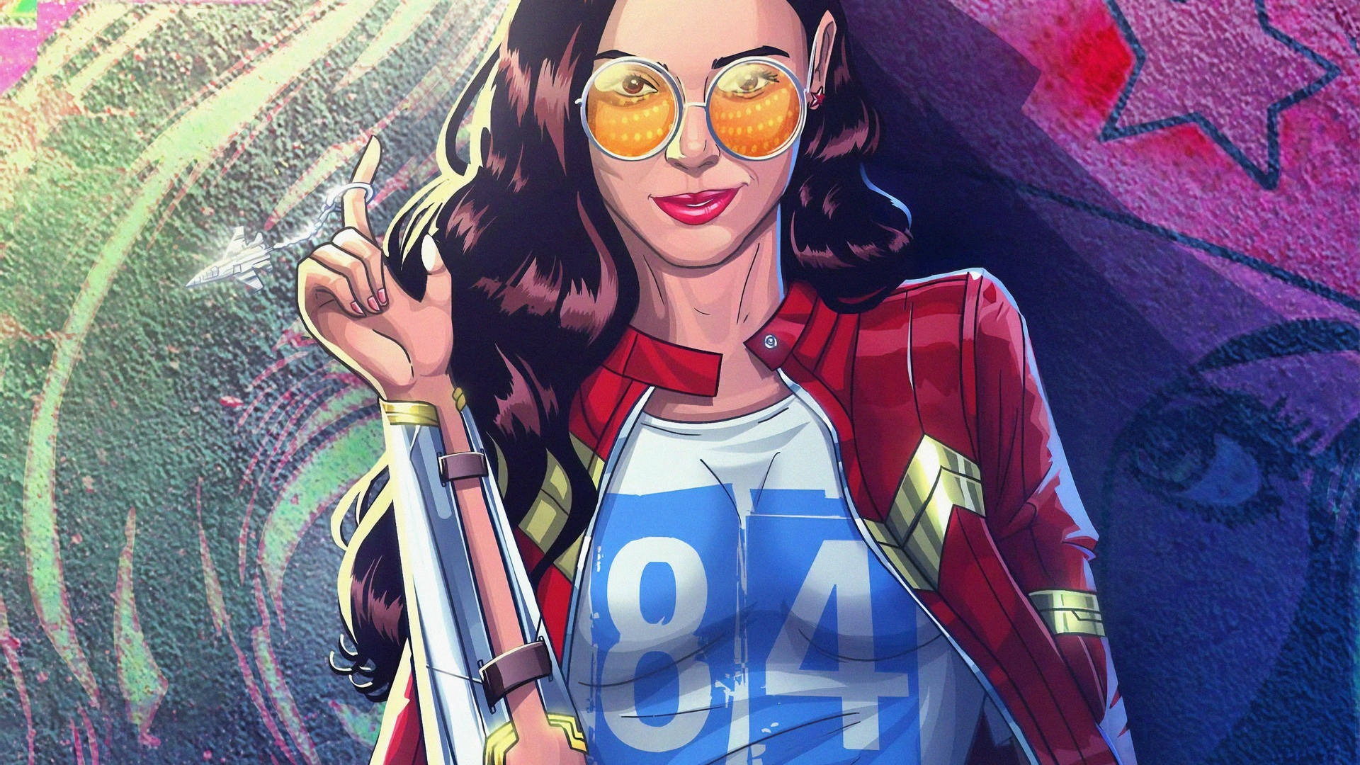 Wonder Woman 1984 Animated Illustration