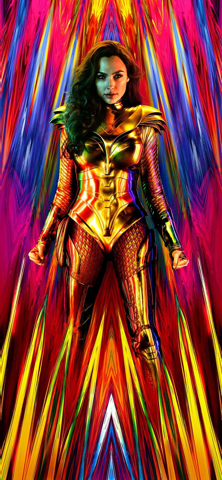 Wonder Woman 1984 Colorful Poster Background