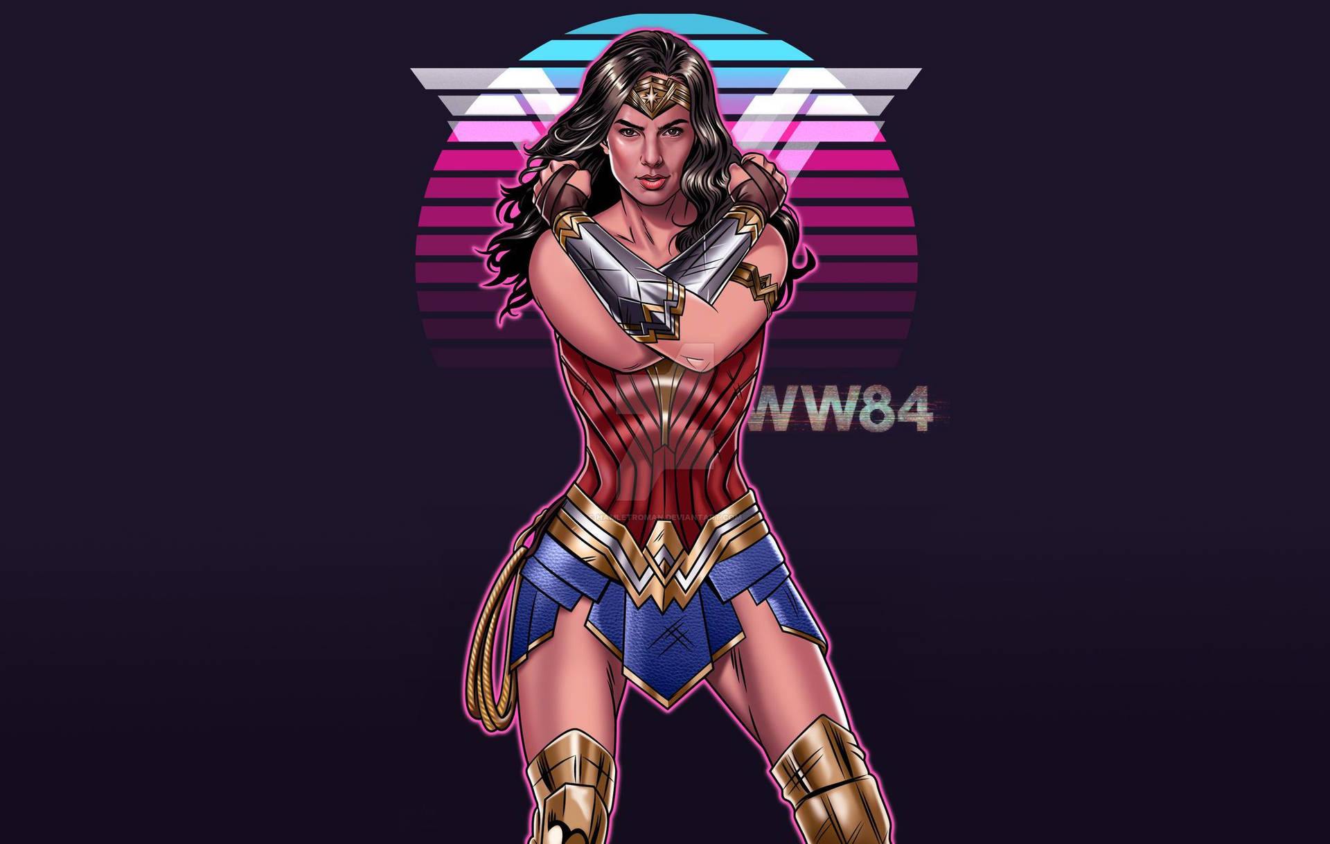 Wonder Woman 1984 In Signature Pose