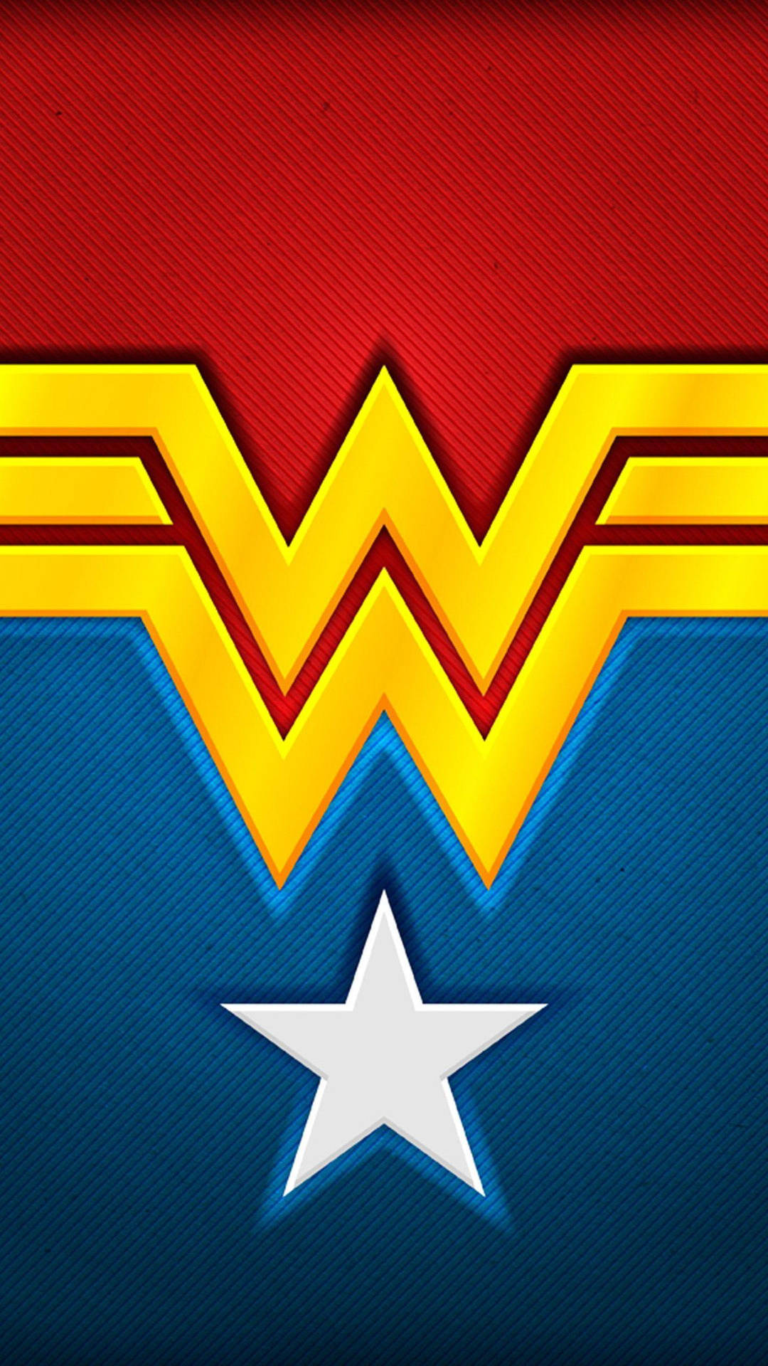 Wonder Woman 1984 Minimalistic Fabric Logo