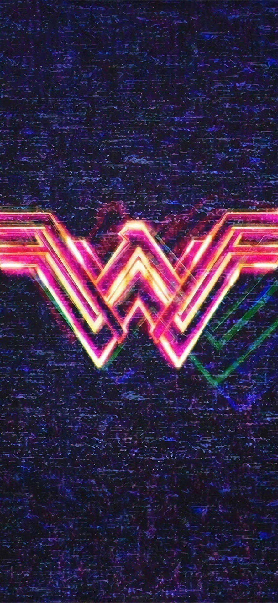 Wonder Woman 1984 Neon Light Logo