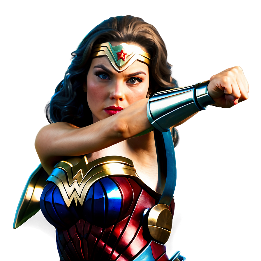 Wonder Woman Action Pose Png 55 PNG