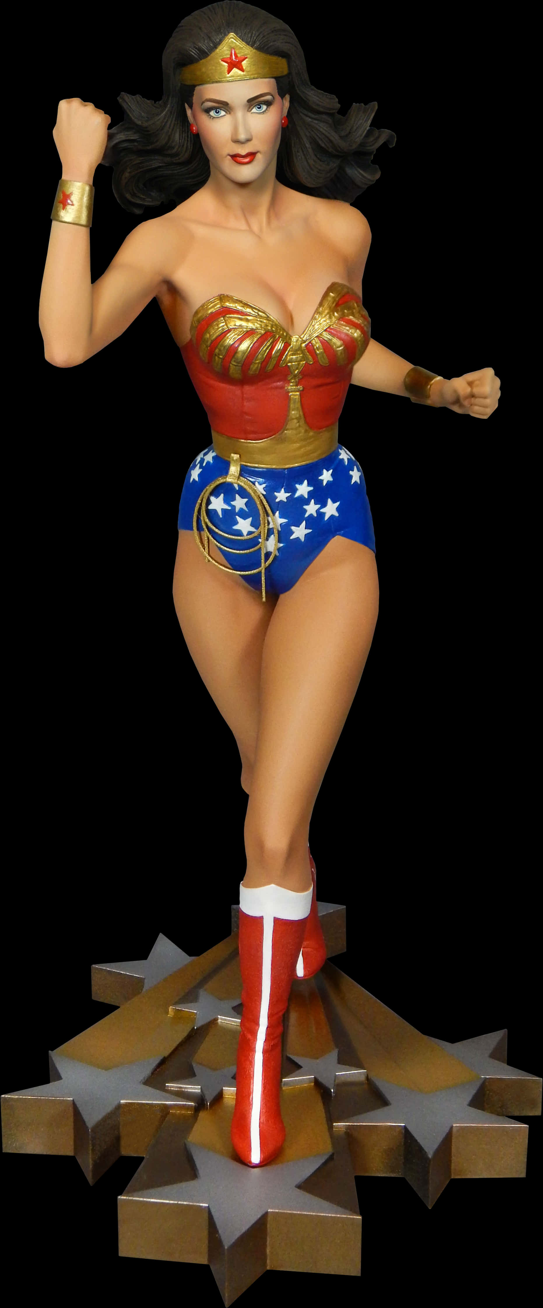 Wonder Woman Classic Pose PNG