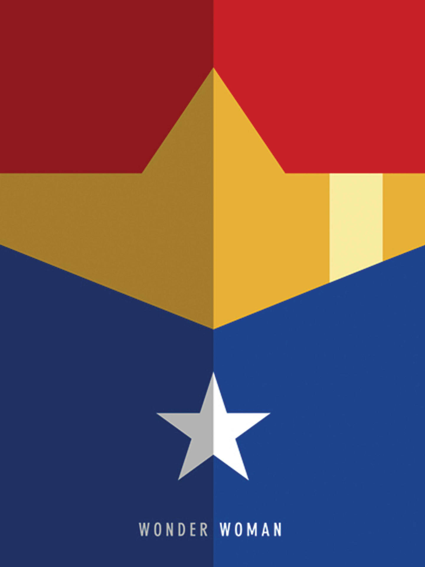 Wonder Woman Digital Logo Background