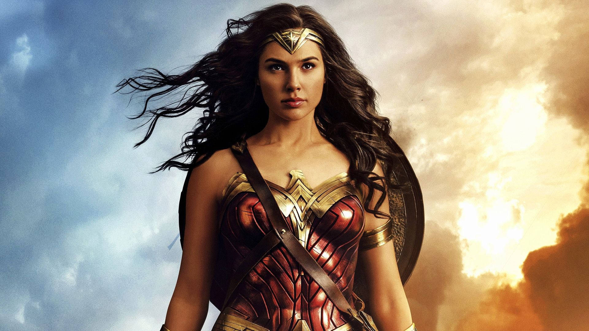 Wonder Woman Gal Gadot Background