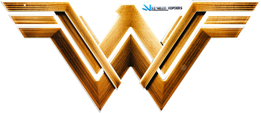 Wonder Woman Golden Logo PNG